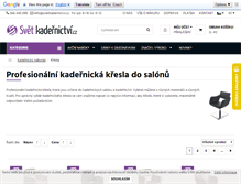 Tablet Screenshot of kadernickakresla.cz
